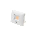 SG Lighting - Flom Midi projecteur mural ou sol blanc 2910lm 3000K Ra>80 avec détecteur PIR