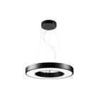 SG Lighting - Circulus Maxi suspension noir 2990lm 3000K Ra>80 coupure de phase descendante