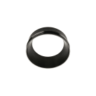SG Lighting - Tube Micro collerette décorative noir Ø39mm
