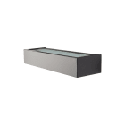 SG Lighting - Edge applique murale graphite 595lm 2700K Ra>80 coupure de phase descendante