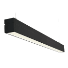 SG Lighting - Facet suspension noir 3290lm 3000K Ra>80 Dim 1 x interrupteur à tirette