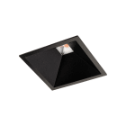 SG Lighting - Soft Square downlight carré intérieur noir 880lm 2700K Ra 98 DALI