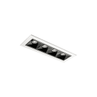 SG Lighting - Inspire R 150 spot rectangulaire blanc 490lm 4000K Ra 98 DALI