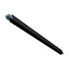 SG Lighting - Lineal profilé 1120 profil droit sans équipement noir