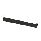 SG Lighting - Prelude applique SDB Square noir bandeau anti-éblouissement