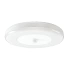 SG Lighting - Etne hublot intérieur blanc avec détecteur PIR 730lm 3000K Ra>80 non dimmable
