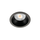 SG Lighting - Rax Soft 150 noir 1600 downlight encastré 3000K Ra>80 DALI