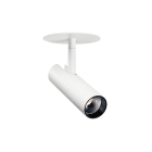 SG Lighting - Tube Micro R spot plafond blanc 3000K Ra 98 coupure de phase descendante