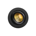SG Lighting - Junistar Lux downlight noir/or 480lm 3000K Ra 98 coupure de phase
