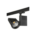 SG Lighting - Zip Pro spot pour rail 3 allumages noir 40° 3610lm 4000K Ra>90 non dimmable