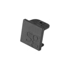 SG Lighting - ZIP embout final SG pour rail 230V noir en polyamide