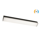 SG Lighting - Prelude Square applique SDB noir 1370 lm Ra>80 Tunable White LEDDim