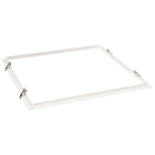 SG Lighting - Sense Encadrement encastré 600x600mm + ressorts pour plaque de plâtre