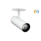 SG Lighting - Tube Mini R spot plafond TW blanc 620lm (@4000K) 2000-4000K Tunable White LEDDim