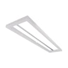 SG Lighting - Sense unité de surface pour dalle 300x1200 blanc aluminium