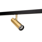 SG Lighting - Zip Tube Micro spot rail 1 allum. laiton 340lm 2000-2800K Ra>95 coupure de phase