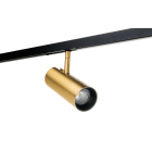 SG Lighting - Zip Tube Mini spot rail 1 allumage laiton 880lm 2700K Ra 98 coupure de phase