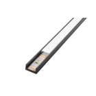 SG Lighting - Stripline Slim profilé de surface d'une longueur de 1,8 mètre noir
