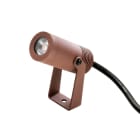 SG Lighting - Hovden Micro spot de jardin corten 230lm 2700K Ra>80 coupure de phase descend.