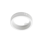 SG Lighting - Ledstar Slim bague en acier blanc pour montage en saillie