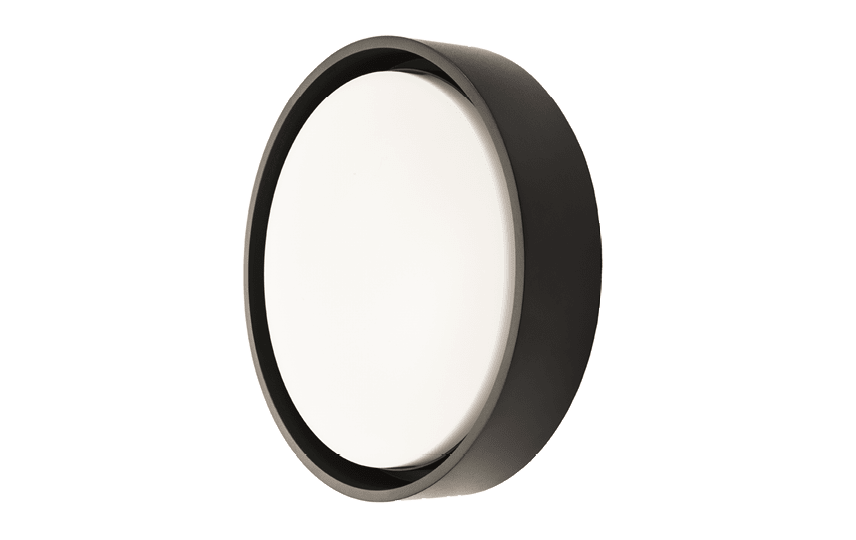 SG Lighting - Frame Round Maxi hublot noir 2320lm 3000K Ra>80 coupure de phase descendante