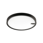 SG Lighting - Disc 480 luminaire en saillie noir 3390lm 3000K Ra>80 Connect