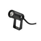 SG Lighting - Hovden Micro spot de jardin noir 250lm 3000K Ra>80 coupure de phase descend.