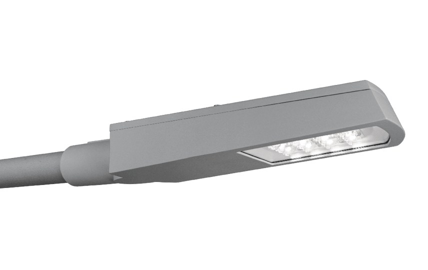 SG Lighting - High5 tête fixation latérale gris Lentille I 2730lm 4000K Ra>70 non dimmable