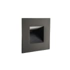 SG Lighting - Capella Isosafe encastré mural noir 25lm 3000K Ra>80 coupure de phase