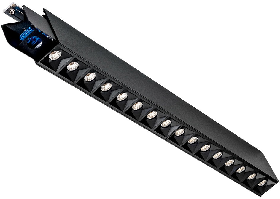 SG Lighting - Lineal Cubic 560 profilé noir 2220 lm 4000K Ra>80 DALI