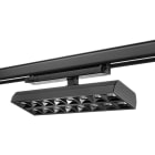 SG Lighting - Inspire 300 3-T luminaire pour rail 3 allumages noir 3480lm 3000K Ra>90 DALI-2