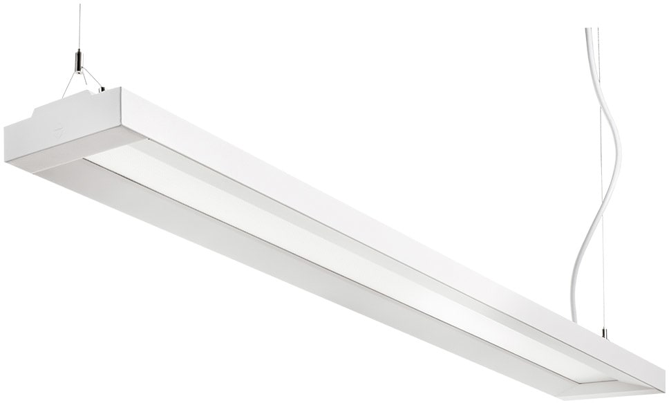 SG Lighting - Ecoline 1200 D/I luminaire suspendu blanc 4850lm 3000K Ra>80 DALI-2