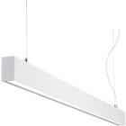 SG Lighting - Inspire 1200 Prism suspension avec détecteur PIR blanc 4130lm 4000K Ra>80