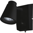SG Lighting - Zoom Square applique noir 270lm 2700K Ra>90 variateur intégré