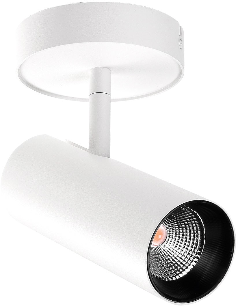 SG Lighting - Tube Mini S spot plafond blanc 830lm 2700K Ra 98 coupure de phase descendante