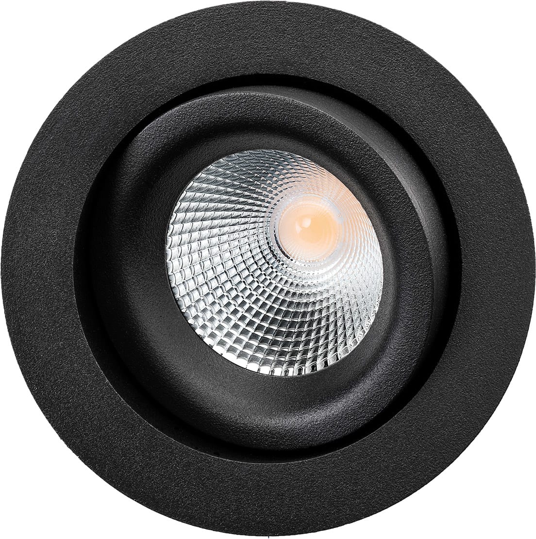 SG Lighting - Junistar Lux downlight noir 620lm 4000K Ra 98 DALI-2