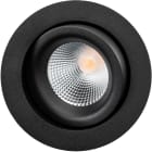 SG Lighting - Junistar Lux downlight noir 620lm 4000K Ra 98 DALI-2