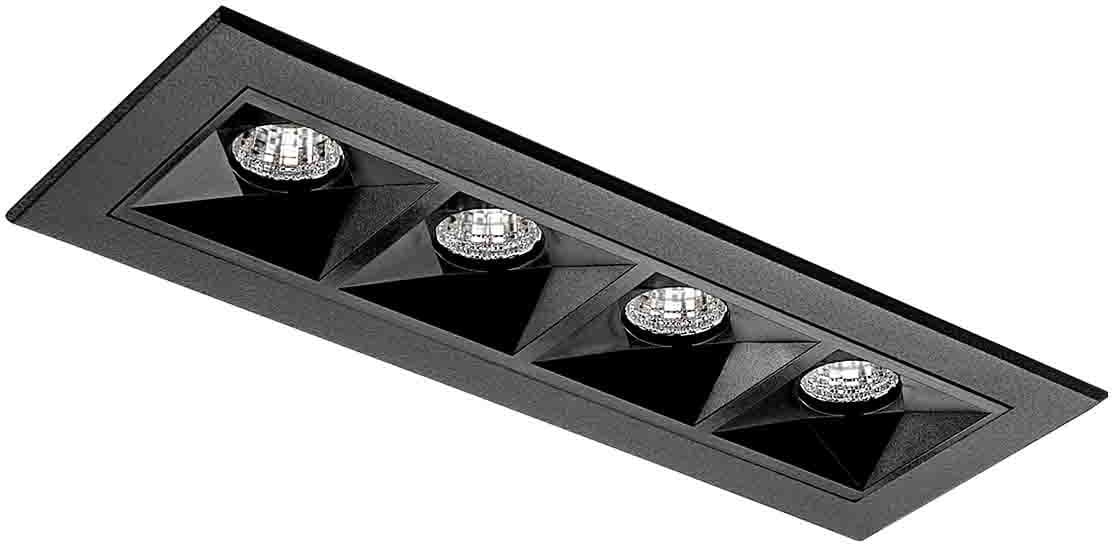 SG Lighting - Inspire R 150 downlight noir 560lm (6500K) 2700-6500K Ra>90 TW LEDDIM