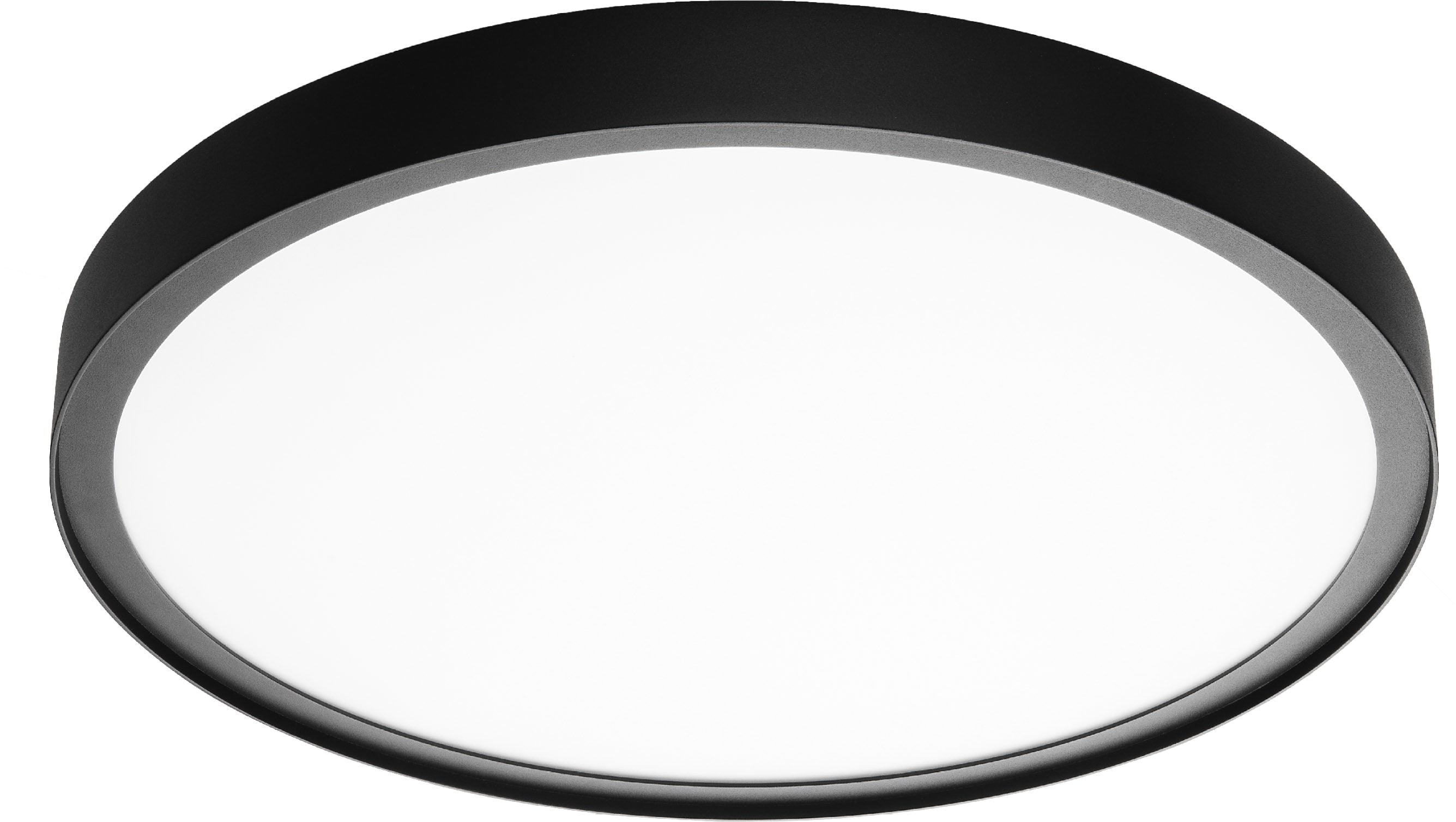 SG Lighting - Disc 480 D/I luminaire en saille noir 4270lm 3000/4000K Ra>80 coupure de phase