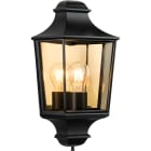 SG Lighting - Hamlet semi-applique murale noir 220lm 2700K Ra>80 coupure de phase descendante
