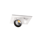 SG Lighting - Junistar Tube Square downlight blanc 480lm 2700K Ra>90 coupure de phase