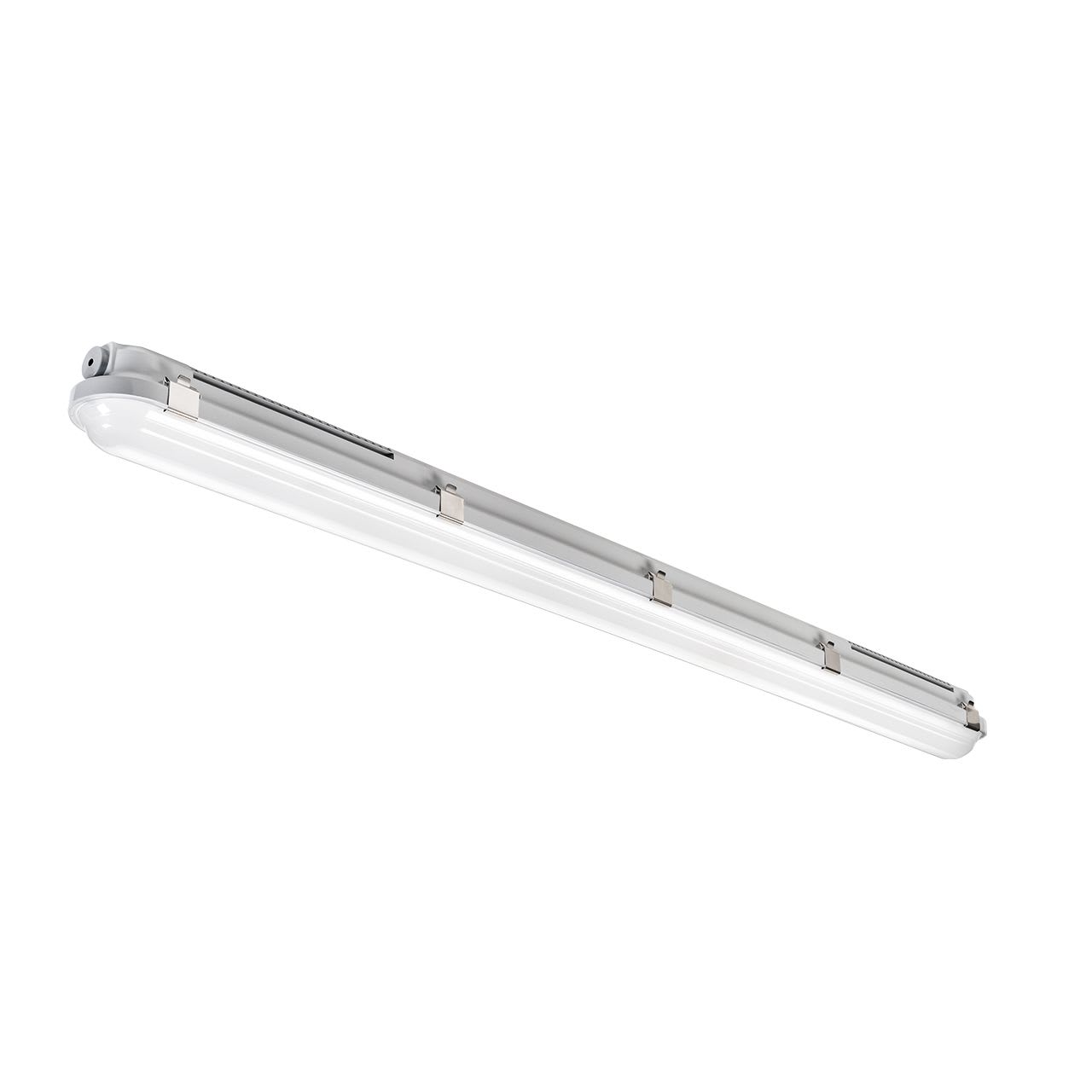 SG Lighting - Tysnes 66 1200 luminaire plafond gris 5040lm 4000K Ra>80 Secours 3 heures