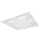 SG Lighting - Molior Corner luminaire encastré 1 corner 592x592 blanc 890lm 3000K Ra>80