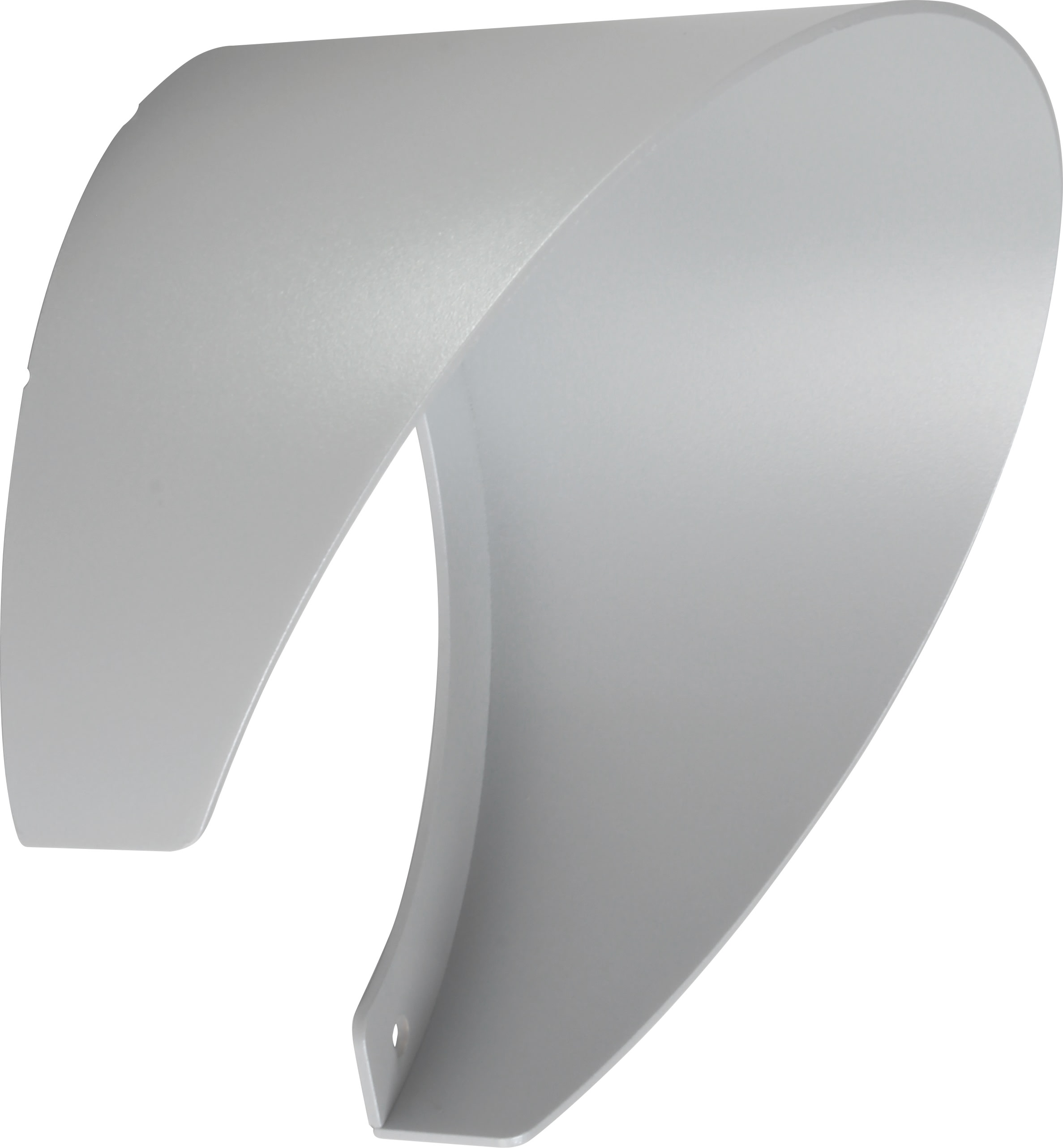 SG Lighting - WAX visière de protection en aluminium gris