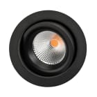 SG Lighting - Junistar Eco Outdoor downlight noir 520lm 3000K Ra 98 coupure de phase