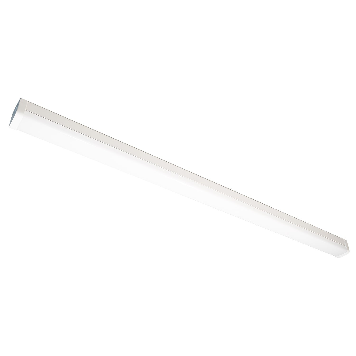 SG Lighting - Hurdal 1500 luminaire en saillie blanc 4640lm 3000K Ra>80 avec détecteur PIR