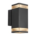 Nordlux - Applique murale - ELM Double - Aluminium - Noir -  GU10