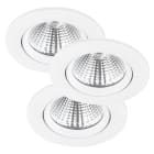 Nordlux - Spot encastré - FREMONT 3-kit - Métal - Blanc - LED Module Incl.
