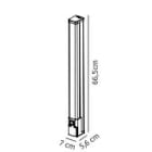 Nordlux - Applique murale - SJAVER -  Plastique - Blanc - LED Module Incl.