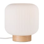 Nordlux - Lampe à poser - MILFORD - Verre - Nature (marron) -  E27